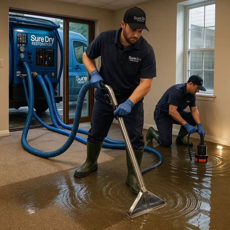 Water Extraction and Removal process in Sussex County, VA